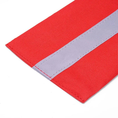 Highly Visible Travel Tow Flag for Kayaks/Boats - Red Safety Flag