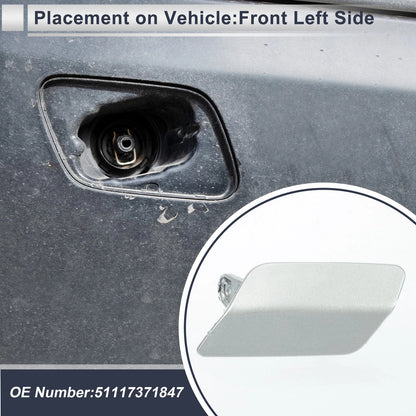 Bumper Headlight Washer Nozzle Cover for BMW 335i GT (2012-2015)