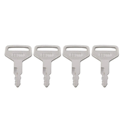 4 x Ignition Keys for Kubota Tractor RTV1100 L & M Series (2004-2023)