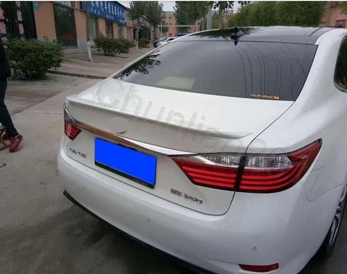 Pearl White Factory Style Spoiler Wing for Lexus ES350 2013-2018 Sedan
