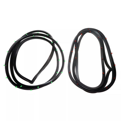 Front Door Weatherstrip Set for Toyota Corona Mark II RX10-RX13 4-Door