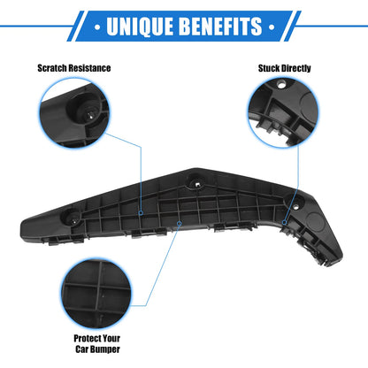 1x Pair Left Right Bumper Mounting Bracket for Toyota Highlander (2011–2013)