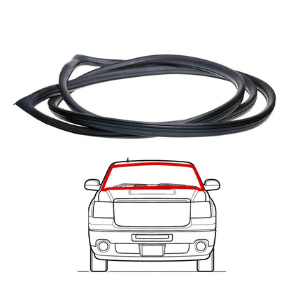 Windshield Weatherstrip for Mitsubishi Fuso Canter Standard Cab FE444