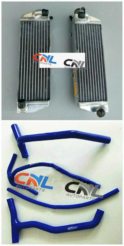 Aluminum Radiator for HUSQVARNA TE570 (2001-2003) with Blue Hose