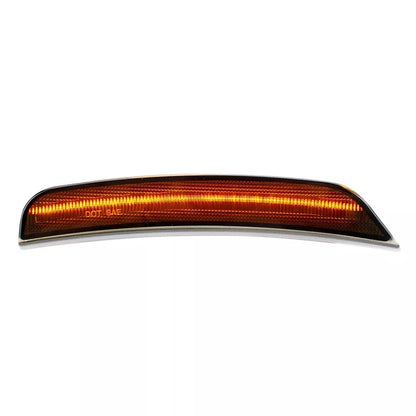 2x Smoke Amber Front Bumper Side Marker Lights Lamps for Dodge Durango (2021–2025)