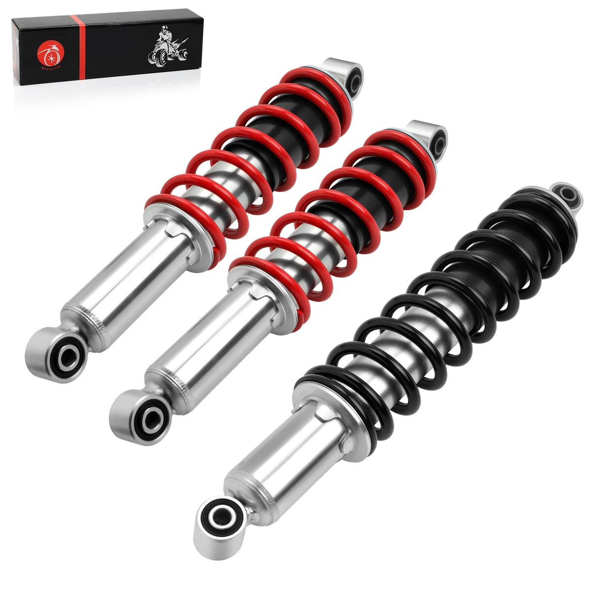 3 x Front & Rear Shock Absorber for Honda TRX250EX / TRX250X (2001–2020)
