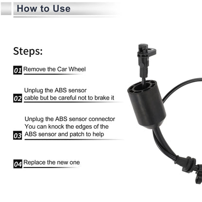 ABS Wheel Speed Sensor for Honda City (2014-2019) Rear Right