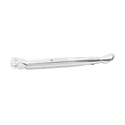 Aluminum Adjustable Kickstand Foot for Motorcycle Universal Silver