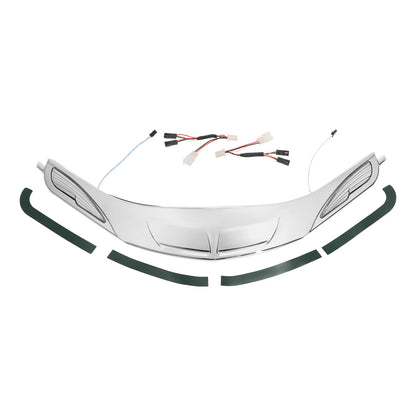 Chrome Windshield Trim Light for Honda Goldwing 1800 (2001-2017, F6B 2013-2017)