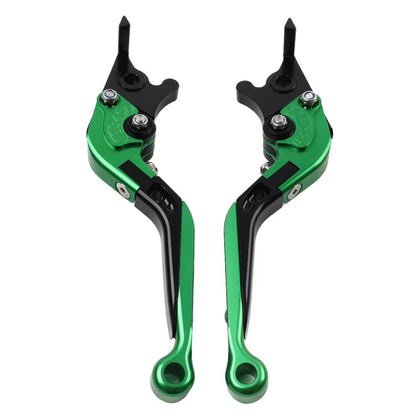 CNC Green Extendable Brake Clutch Levers for BMW R1200GS R1250GS (2013-2020)