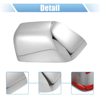 Chrome Plated Top Half Mirror Covers for Ford F-250 F-350 F-450 F-550