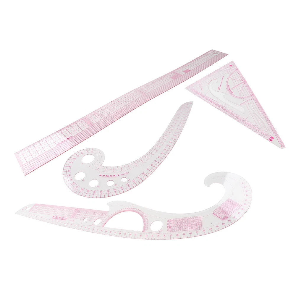 Soft French Curve Ruler Kit for Dressmaking & Patchwork Template