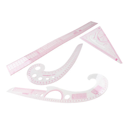 Soft French Curve Ruler Kit for Dressmaking & Patchwork Template