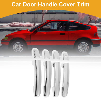 Silver Door Handle Cover Trim for Suzuki Swift (2005-2017)