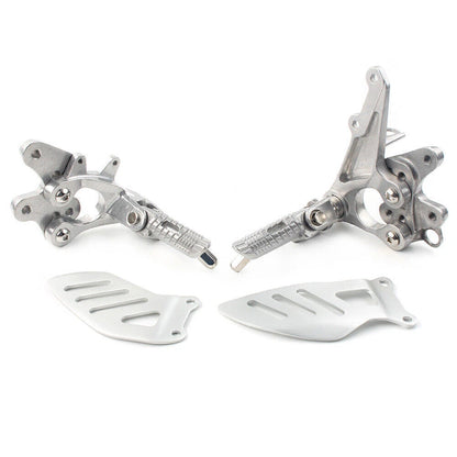 Rider Front Footpegs for Suzuki GSXR 1000 (2009-2011) - 2 x Footrests Brackets