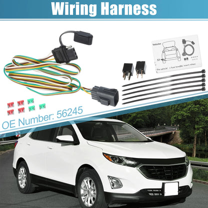 4 Pin 4 Way Trailer Wiring Harness for Chevrolet Traverse (14 - 17)