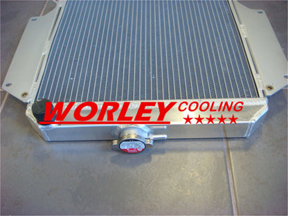 Aluminum Radiator + Blue Hose for Suzuki Sierra 1.3 SJ413 (1981-1996)