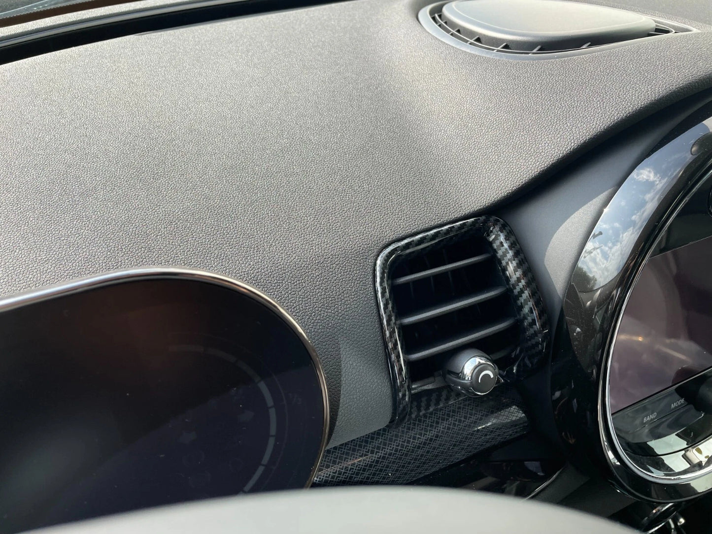 Front Side Air Vent Cover Trim for Mini Clubman F54 2016-2022 - 4 x Carbon Fiber