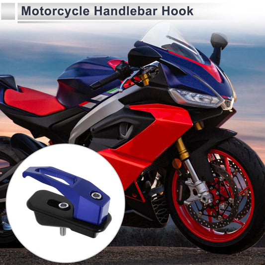 Square Aluminum Alloy Motorcycle Hanging Hook 1 Set Hook for Make Model