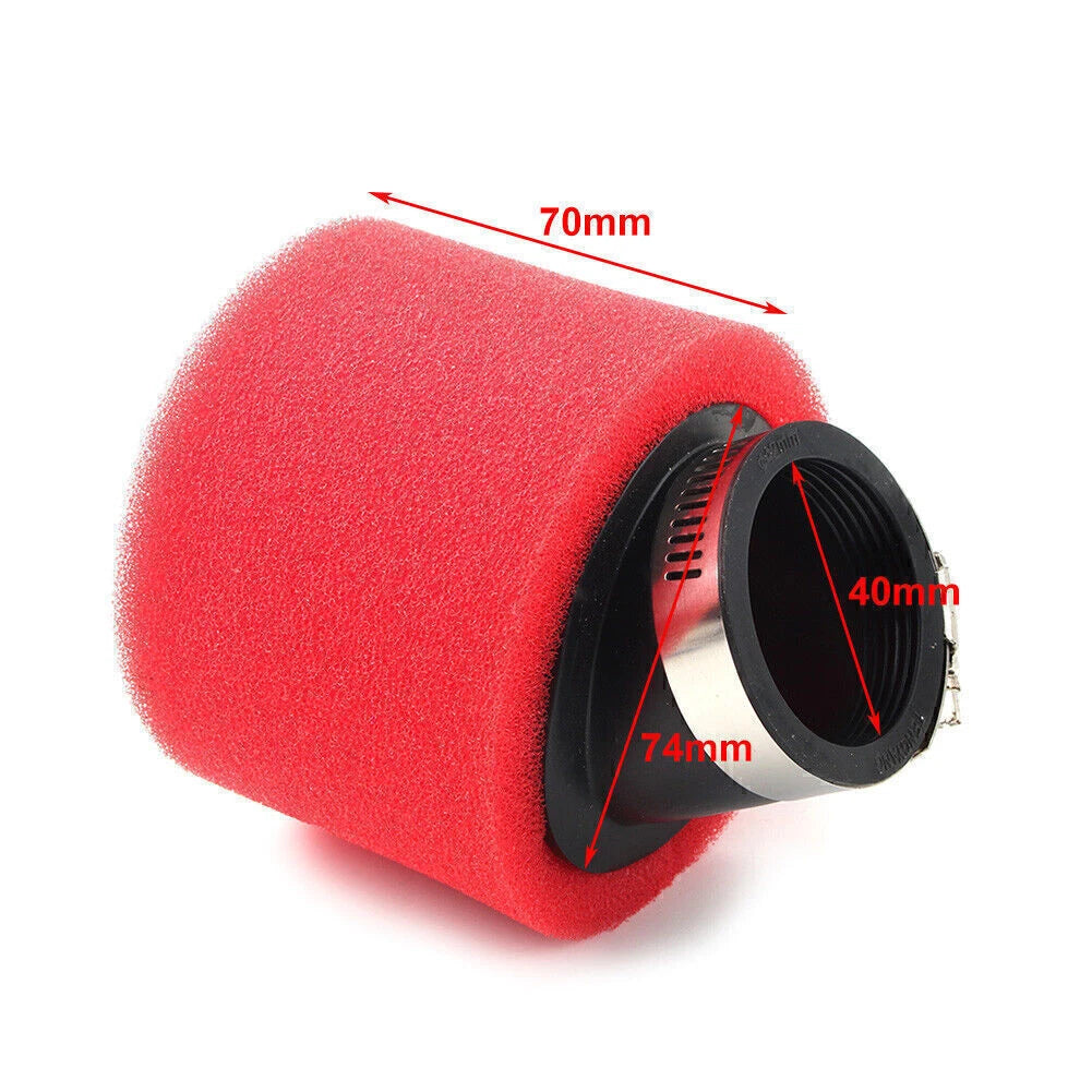 40mm Red Foam Motorcycle Air Filter for CRF50 XR50 110 125 150CC (2004-2023)