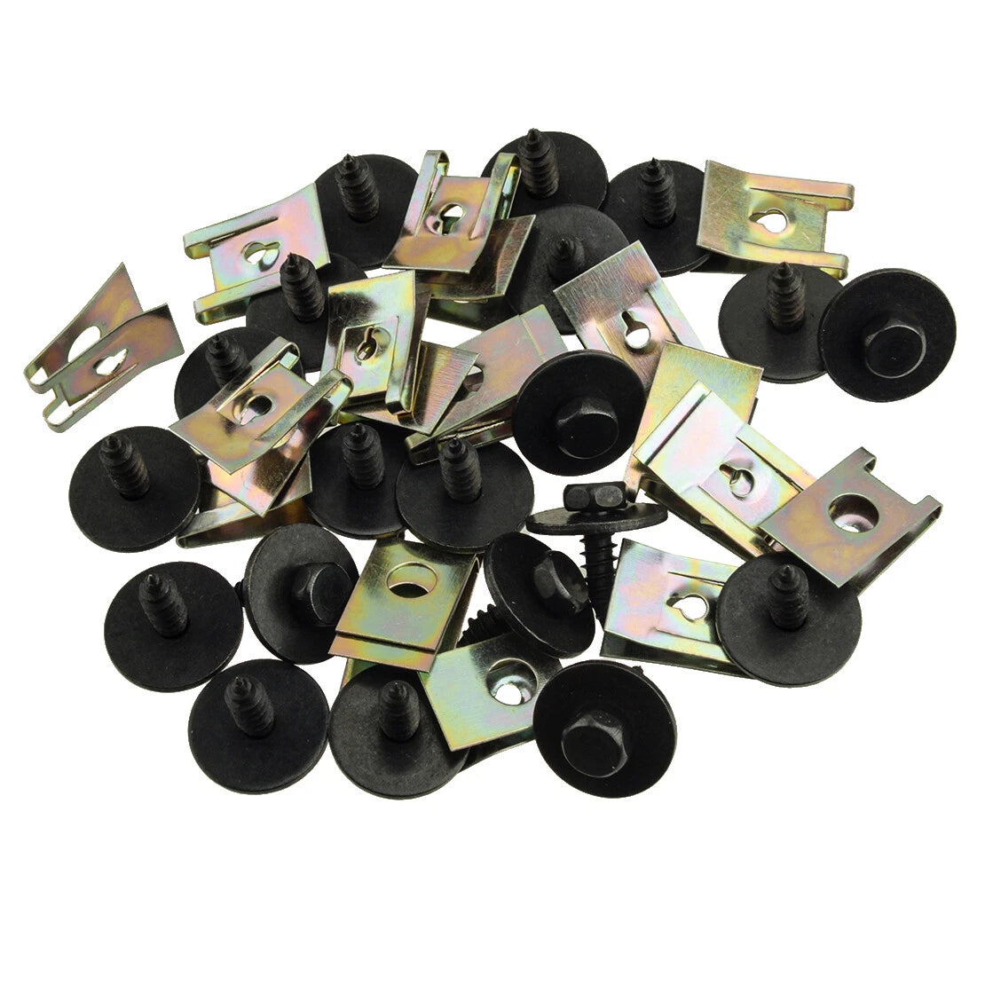 40x Car Body Panel Fender Fastener Kit for BMW (Various Years)