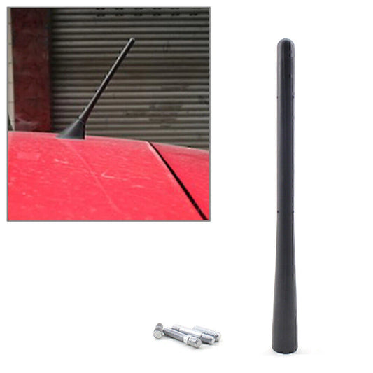 17CM Universal Aerial Antenna Mast for Car AM/FM Radio - Black