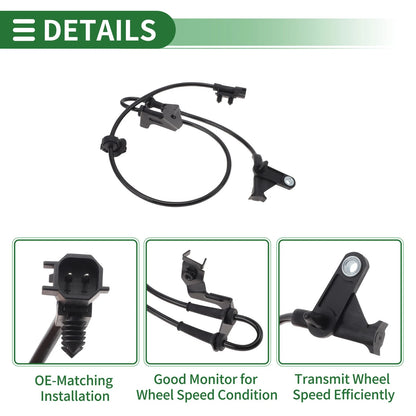 ABS Wheel Speed Sensor for Dodge Caravan Front Left