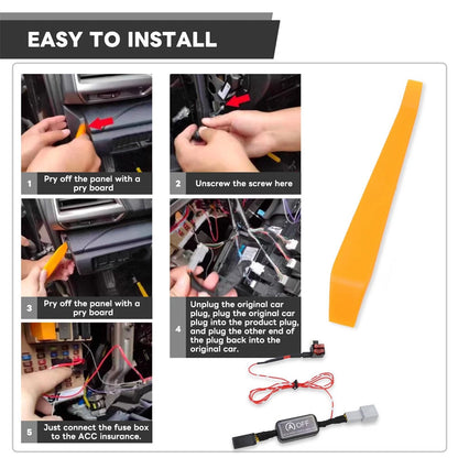 Auto Start Stop A-Off Cable Set for Subaru Forester Crosstrek (2019-2024)