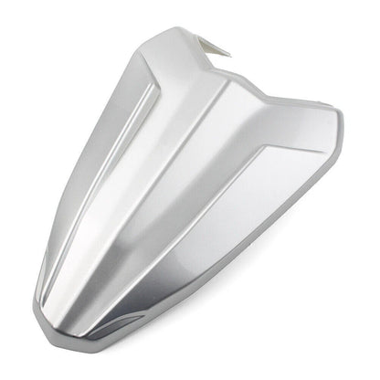 Silver Rear Pillion Seat Cover for Yamaha YZF R15 (2017-2021)