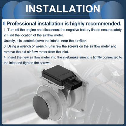 Mass Air Flow Sensor for Ford Edge (2019-2023) 1 Pc