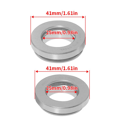 Steering Head Bearing Kit for Honda CB250 CL100 CMX250C CM200T CT90 (1973-1986)