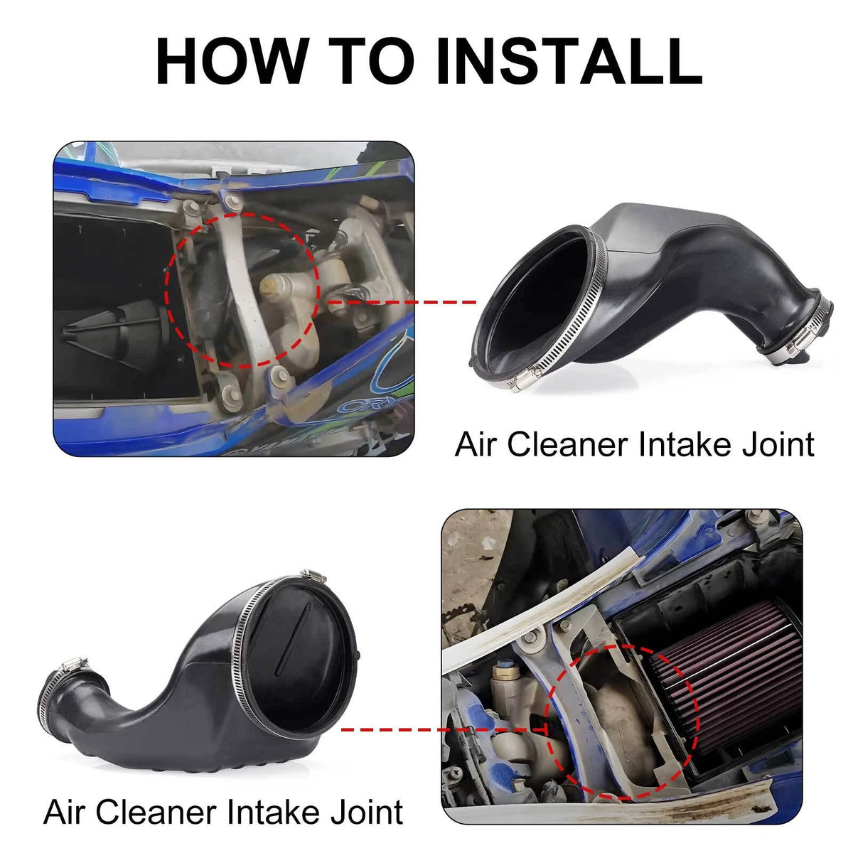 Air Cleaner Intake Joint for Yamaha YFZ450 / YFZ450X (2004–2009)