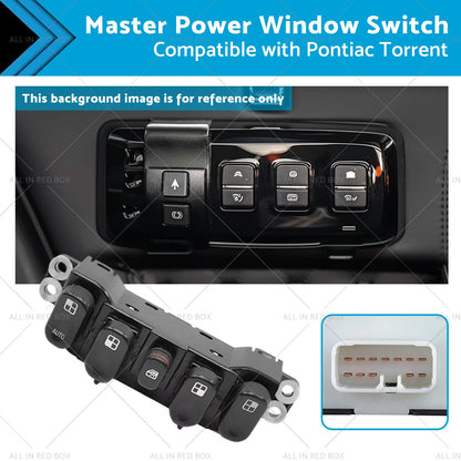 Power Window Switch for Pontiac Torrent (2006-2009)