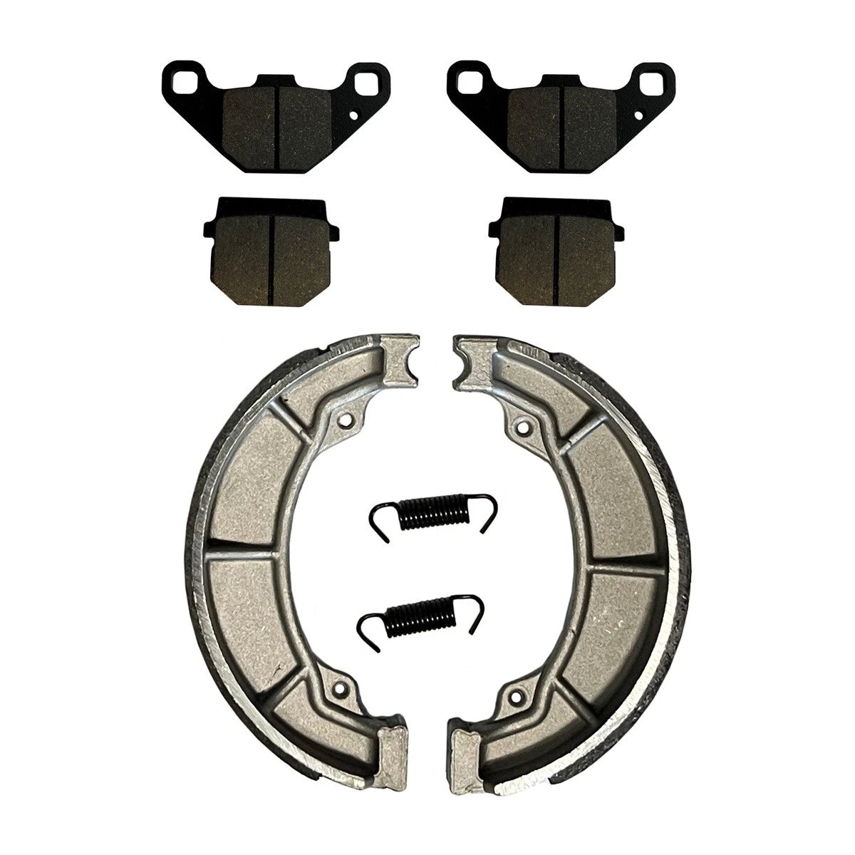 Front Brake Pads & Rear Shoes for Polaris Phoenix Sawtooth (2006–2009)