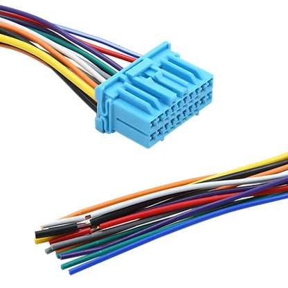 DC 12V Car Male DVD Radio Wire Harness Adapter Cable Connector for Honda