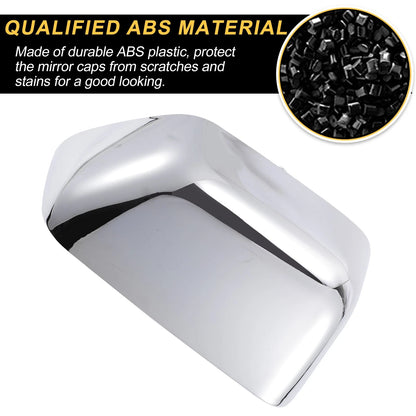 Right Side Mirror Cover Cap Chrome for Ford F-250 F-350 F-450 F-550 (2008-2016)