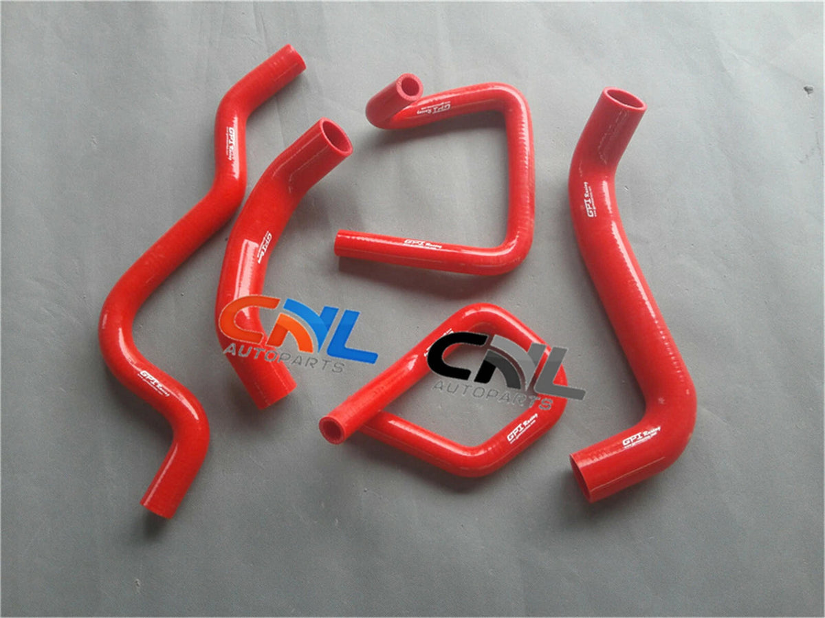 RED Silicone Radiator Hose Kit for Ford Falcon BA BF XR6 (2002-2008)