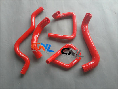 RED Silicone Radiator Hose Kit for Ford Falcon BA BF XR6 (2002-2008)
