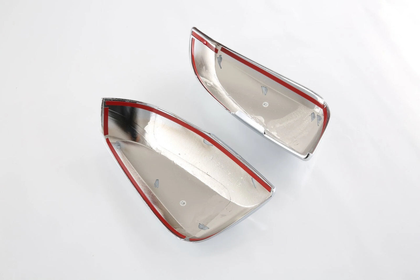 ABS Rearview Side Chrome Mirror Cover Trim 2 x for Toyota Highlander (2020-2023)