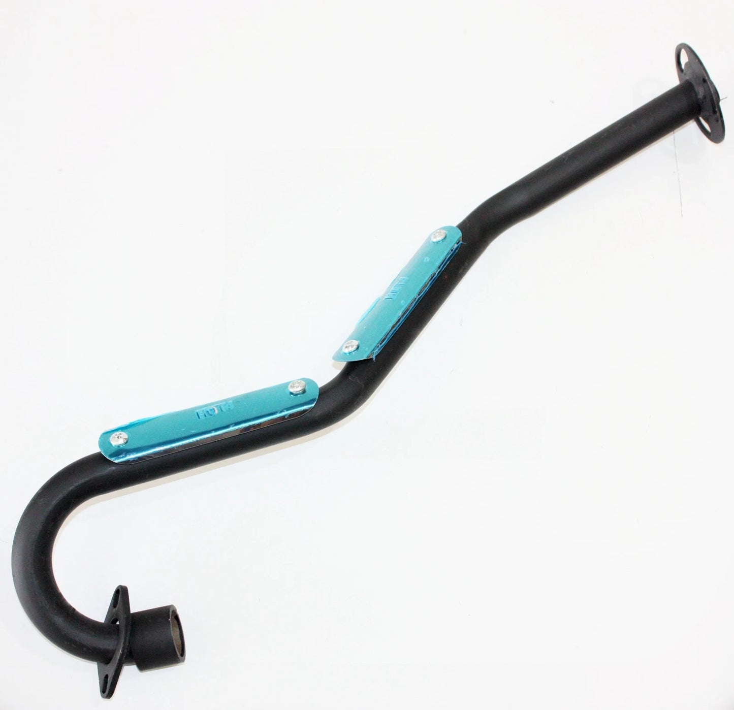 Exhaust Pipe + RED Alloy Muffler for 150cc 200cc 250cc PIT Quad Dirt Bike ATV