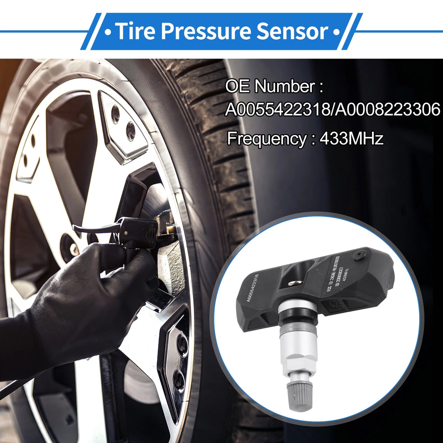 Tire Pressure Sensor for Maybach 57 62 (2002-2013)