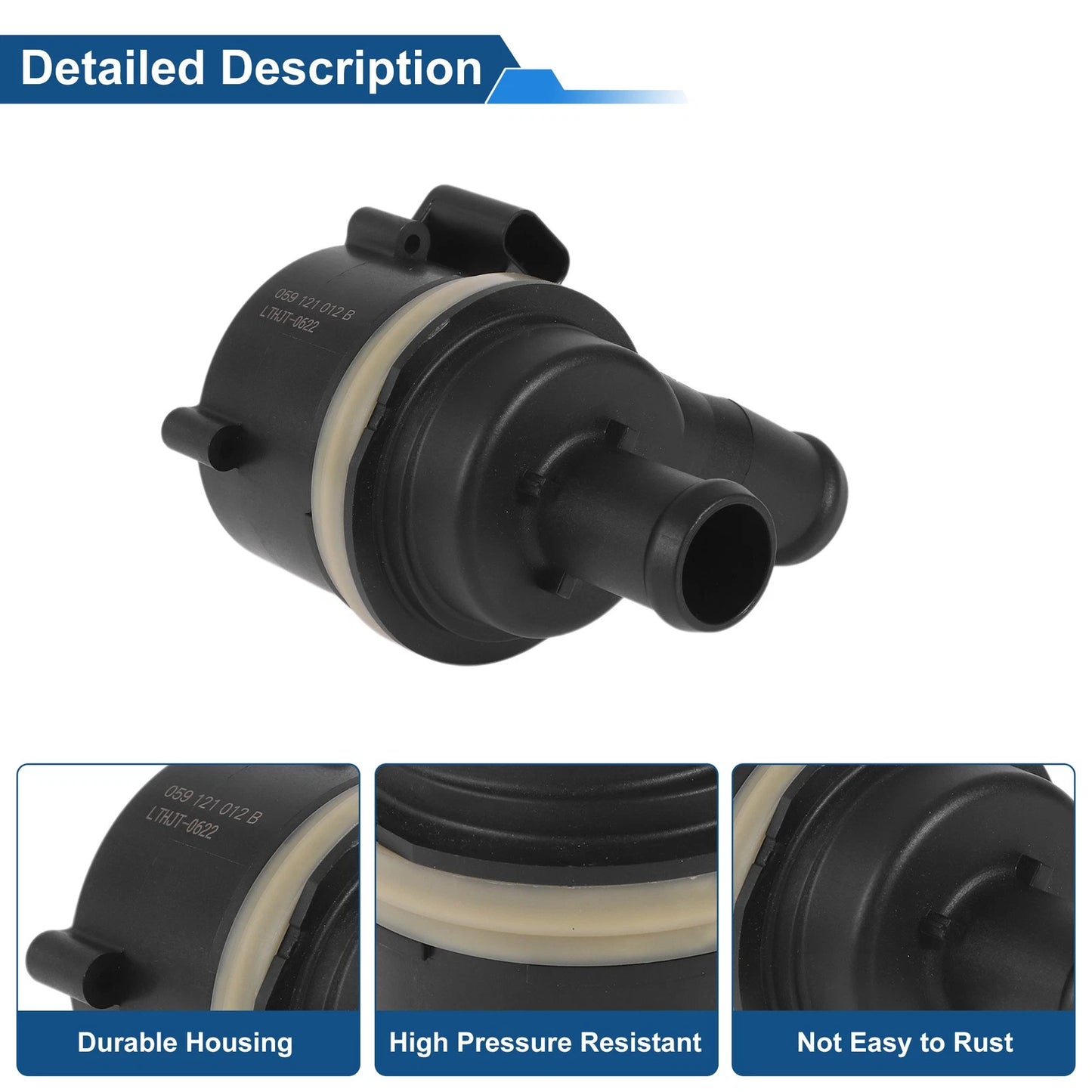 Auxiliary Cooling Water Pump for Porsche Cayenne 958 (2012-2018)