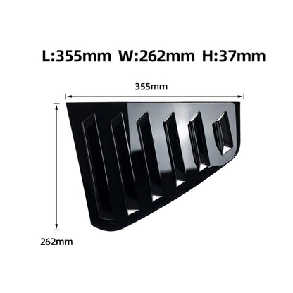 Rear Side Window Louver Cover for VW Golf 7 MK7 (2013-2019)