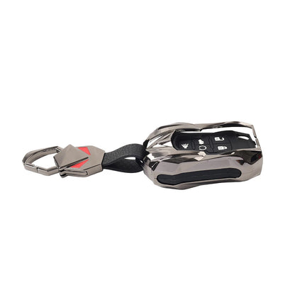 Silver Keyless Entry Remote Fob Cover for Chevrolet Cruze (2011-2016)