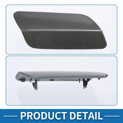 Front Right Side Bumper Headlight Washer Nozzle Cover Cap for BMW 640i Gray
