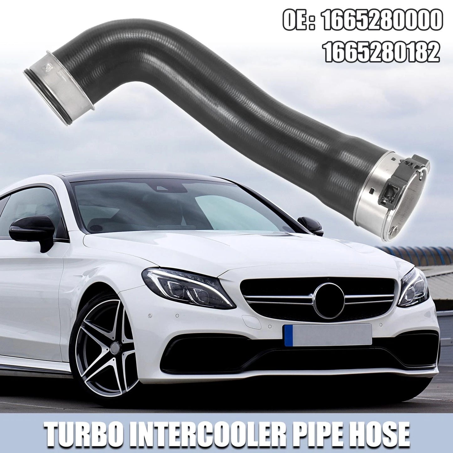 Turbo Intercooler Pipe Hose for Mercedes-Benz GL350 (2010-2016)