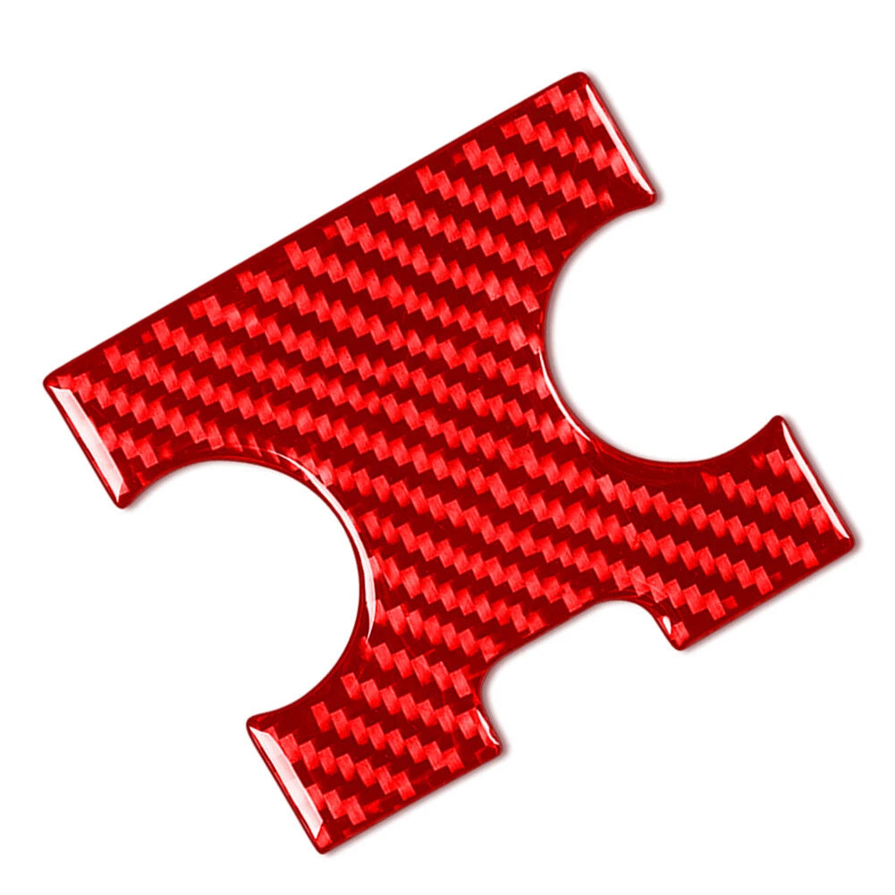 Hazard Light Button Cover Trim for Honda S2000 (2004-2009) Carbon Fiber Red