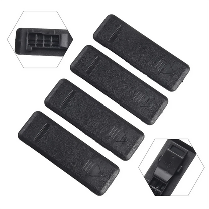 4Pcs Black Roof Molding Covers for Kia Soul (2014-2019)