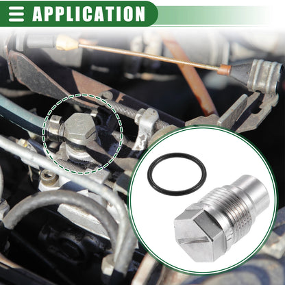 Fuel Rail Plug O-Ring Fuel Pressure Valve 6.7L for Ram Diesel (2007-2018)
