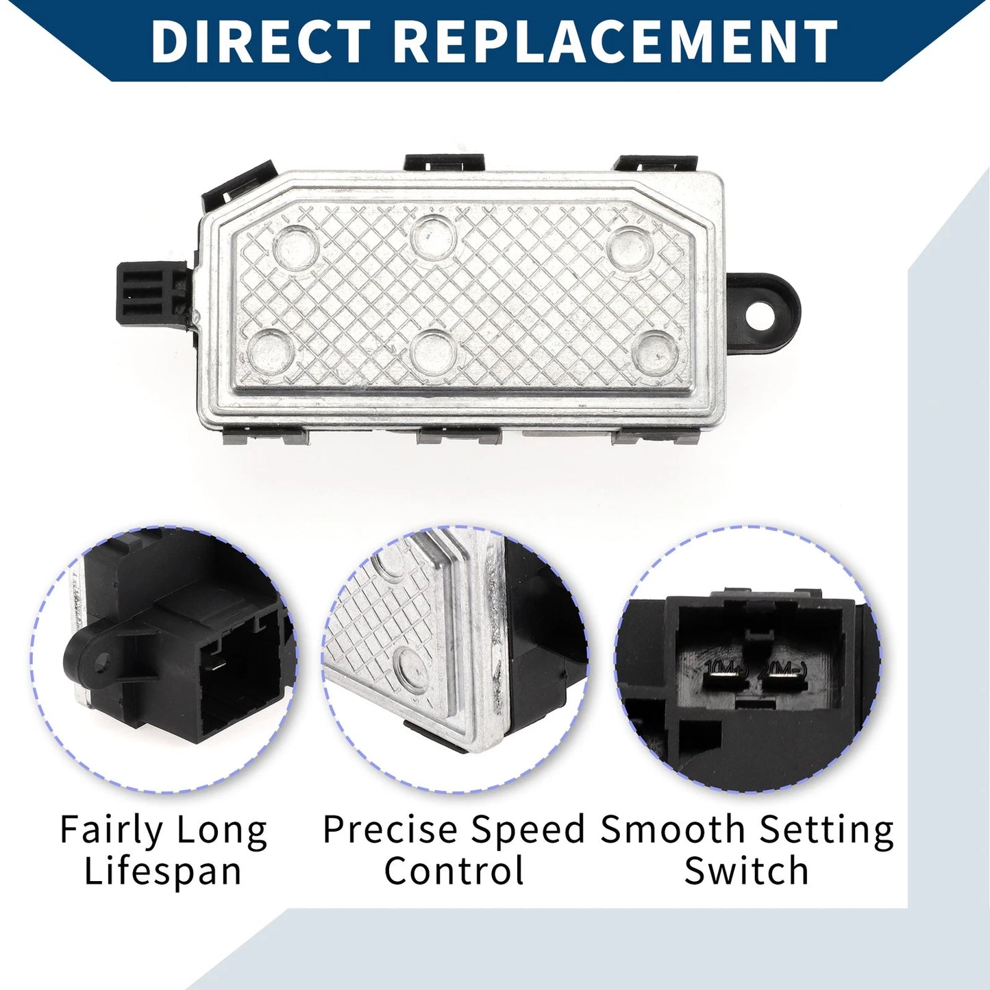 HVAC Blower Motor Resistor for Ford Escape 2014-2019